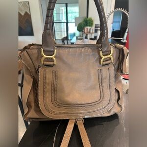 Authentic Chloe Marcie Saddle Bag